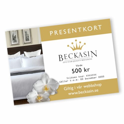 Beckasin Presentkort 500 kr