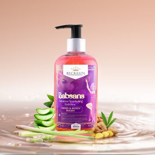 Babsans Fab Sparkeling Bubbles Hand & Body Wash Cosmos Rose