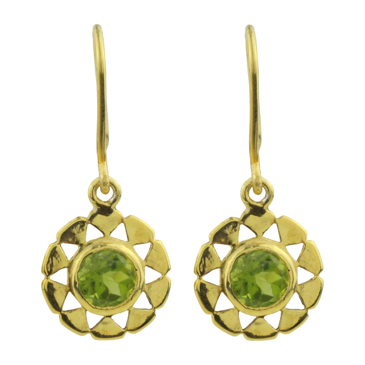 Örhängen med Peridot Örhängen med Peridot